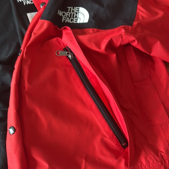 The North Face Gore-Tex Red Black Mountain Jacket Vintage Large Men’s Ski 👀 95? - Picture 7 of 16